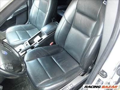 Volvo S40/V50 fekete bőr ülések