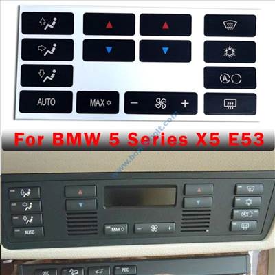 BMW E39, E53 X5 klíma panel gombsor matrica