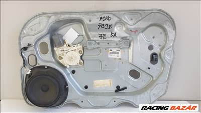 507319 Ford Focus 2, 2008, Jobb Első Ablakemelő Szerkezet Motorral, 984700-202