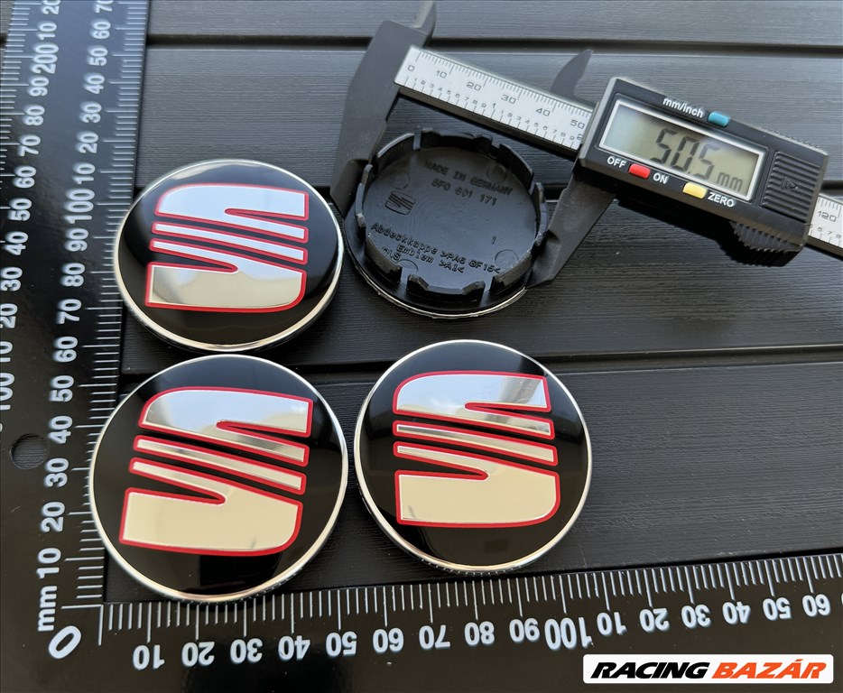 Seat 56mm 5F0601171 Felni Alufelni Kupak Embléma Felnikupak Felniközép Sapka Közép Porvédő 1. kép