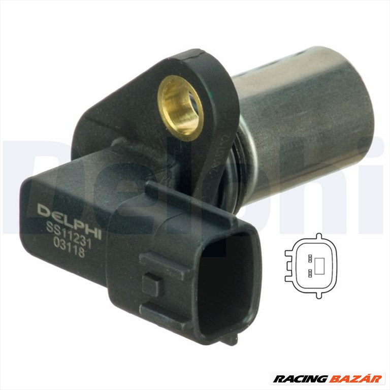 DELPHI SS11231 - impulzusadó, főtengely FIAT LANCIA 1. kép