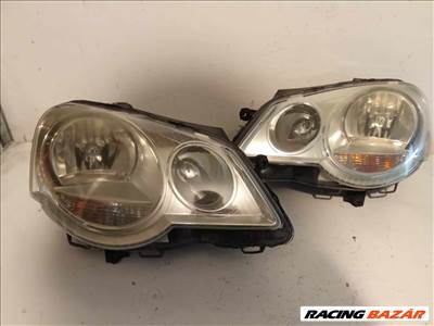 Volkswagen Polo 9N 2005-2008 jobb , bal első fényszóró 