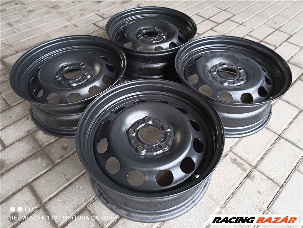 5x120 16" BMW újszerű lemezfelni garnitúra (R400) 2. kép