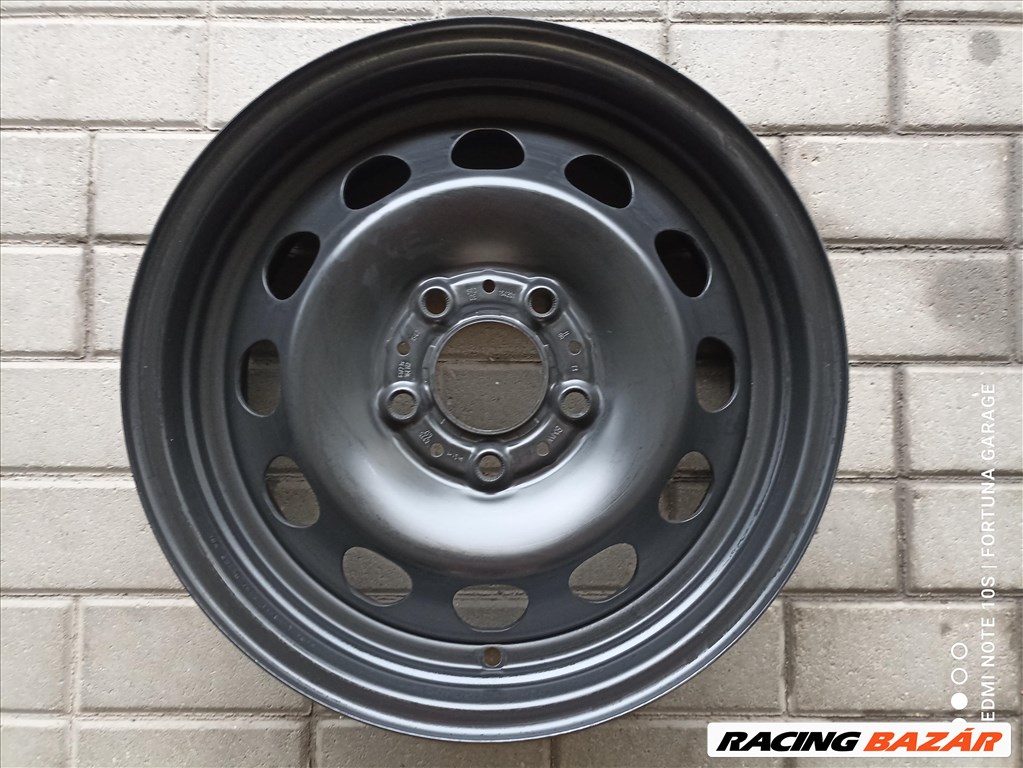 5x120 16" BMW újszerű lemezfelni garnitúra (R400) 3. kép