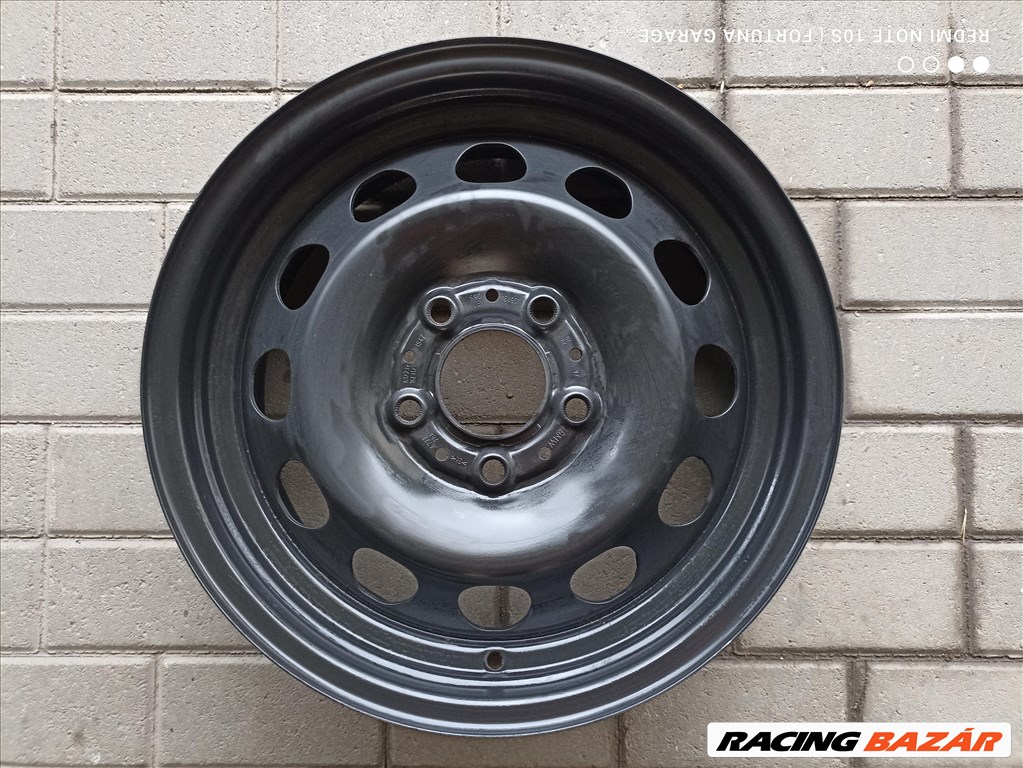 5x120 16" BMW újszerű lemezfelni garnitúra (R400) 4. kép