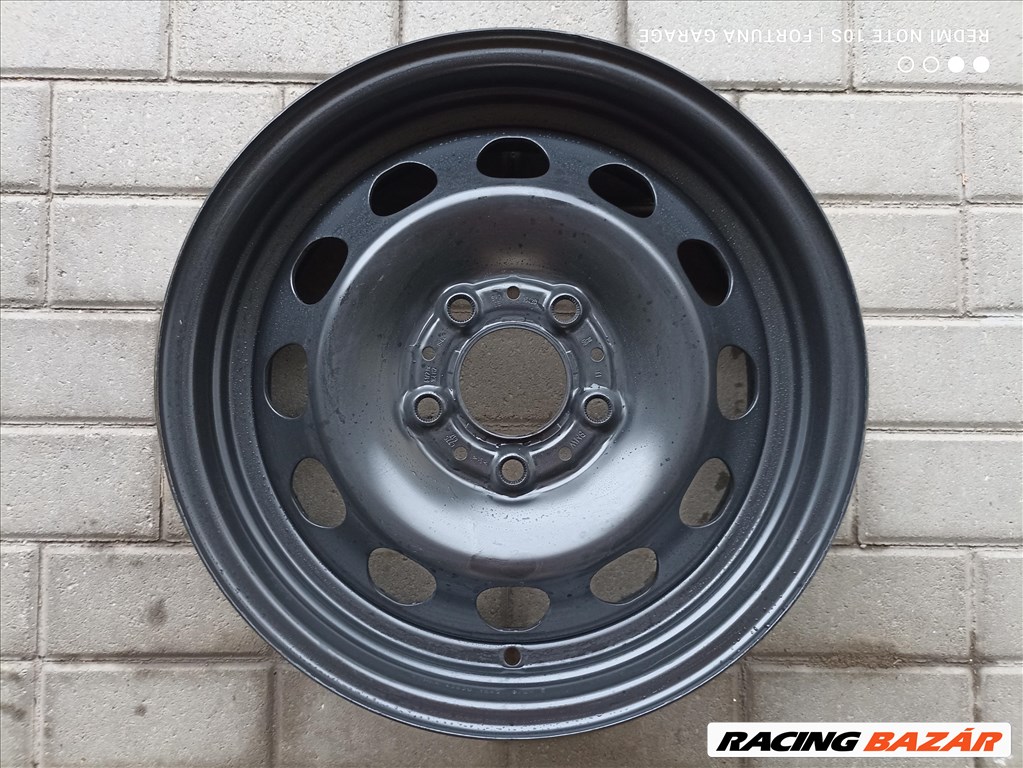 5x120 16" BMW újszerű lemezfelni garnitúra (R400) 6. kép