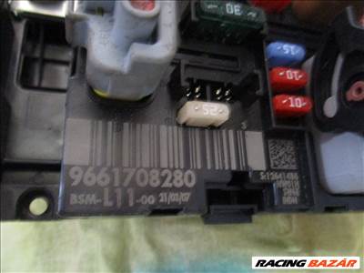Peugeot 207, Citroën C4 Picasso I, Peugeot 307 külső biztosítéktábla BSM  9661087080 9661708280