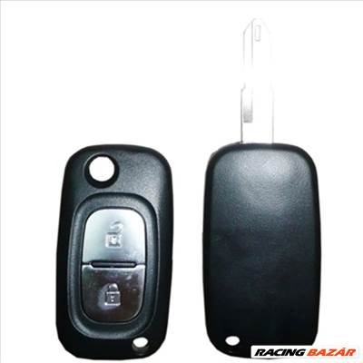 Renault Modus új utángyártott bicskakulcs 2 gombos 2004-2012-ig