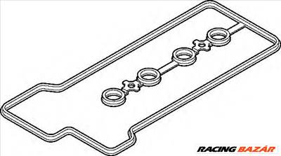 ELRING 182.130 - szelepfedél tömítés BRILLIANCE DAIHATSU DAIHATSU (FAW) DONGFENG FENGDU FAW JILIN FA
