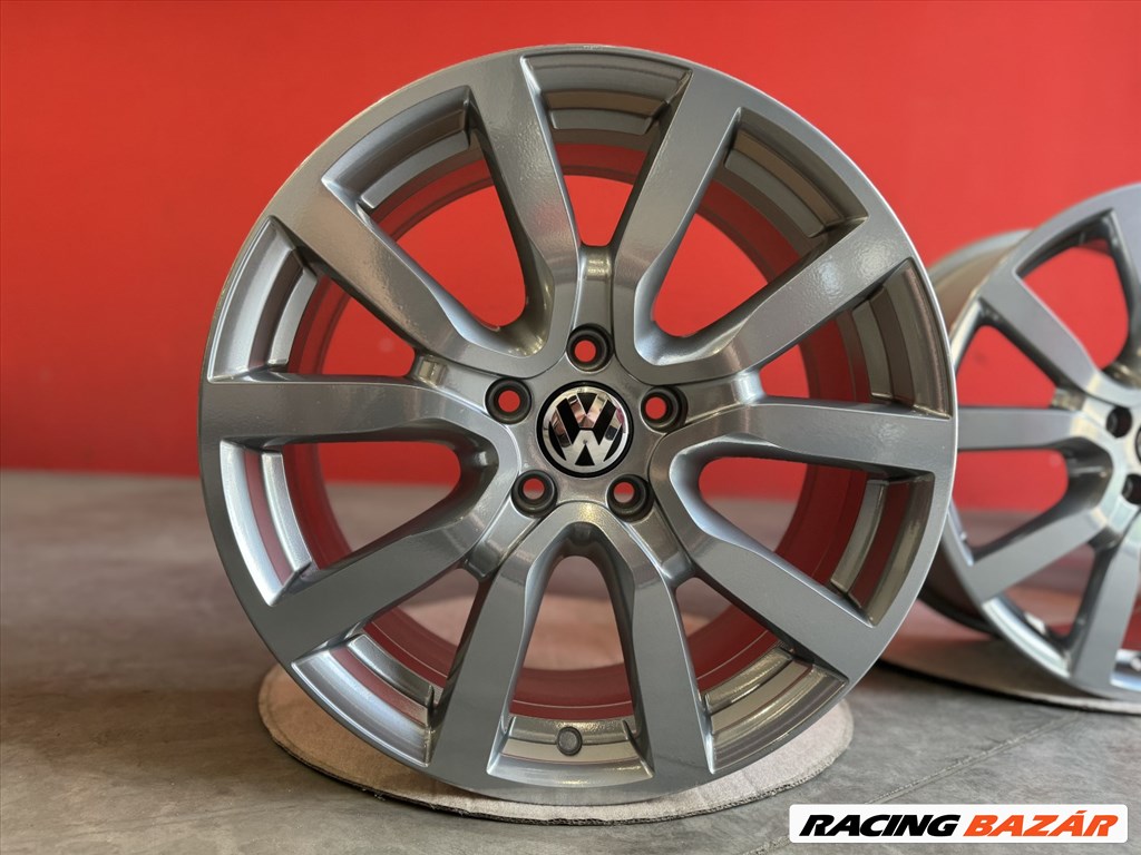 R18 5x112 Original Volkswagen GOLF GTi MK7 SERRON -  7.5J ET51 CHROME alufelni szett 4. kép