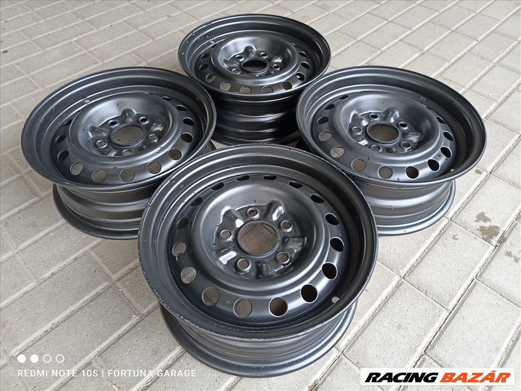 5x114.3 14" Nissan Vanette újszerű lemezfelni garnitúra (R414) 2. kép