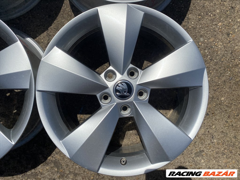 4db gyári 17" Skoda Kodiaq alufelni. (3347) 2. kép