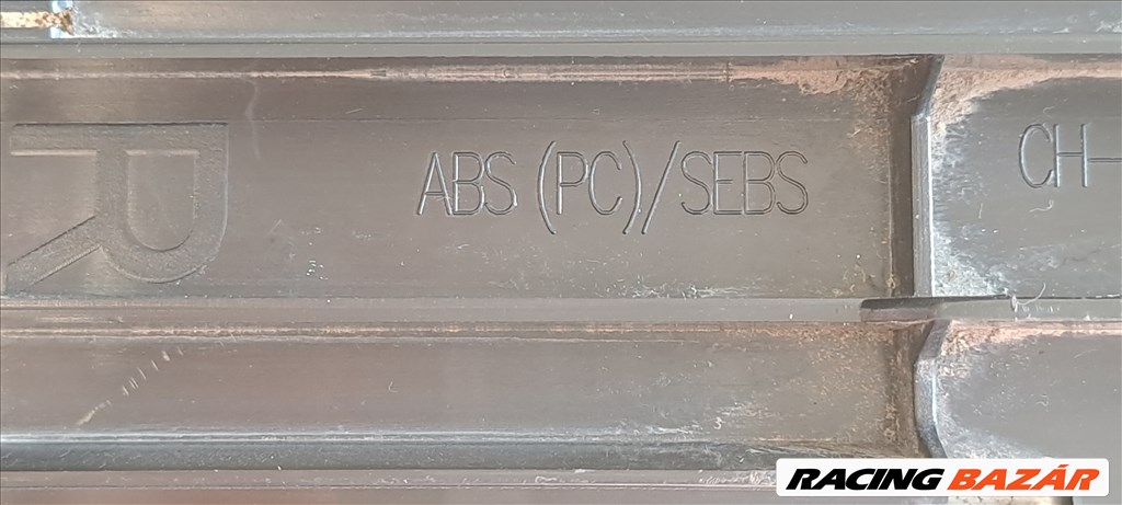 Mercedes SLR 230 AMG Black series jobb inox ajtóküszöb, fellépő a2306802035 5. kép