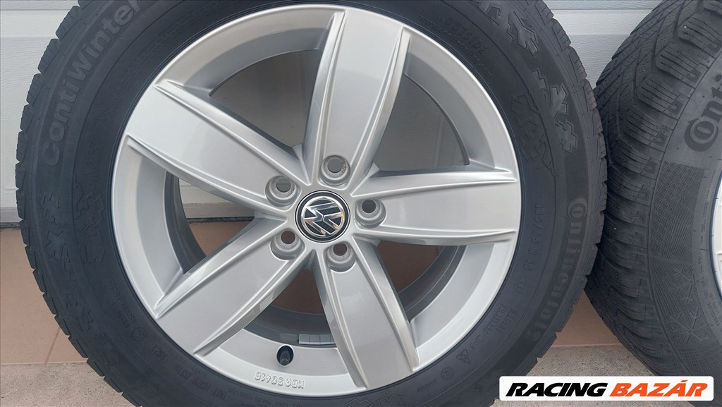 Gyári,  VW Polo 2G 15”/Corvara/ alufelni 5x100 Téli gumi 4. kép