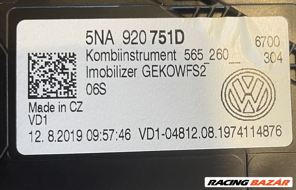 Volkswagen Tiguan ll dízel óracsoport 2016- 5na920751d 6. kép