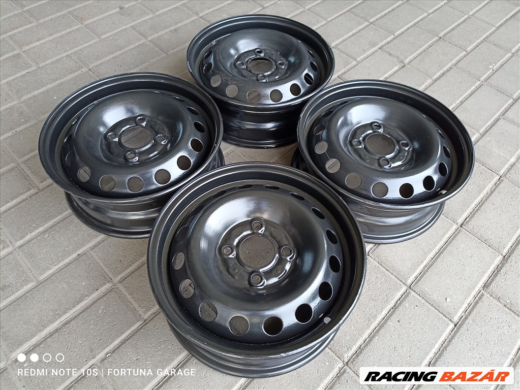 4x100 13" Renault Clio használt lemezfelni garnitúra (R396) 2. kép