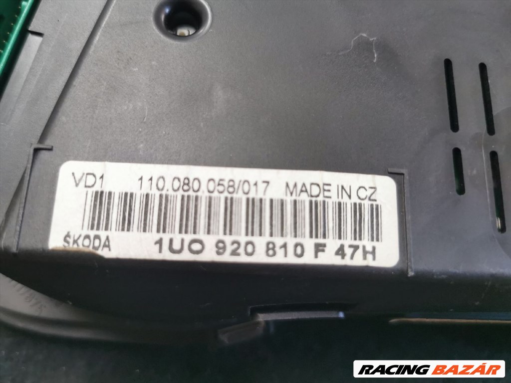 Skoda Octavia I 1.9 TDI Kilométeróra 1u0920810f 3. kép