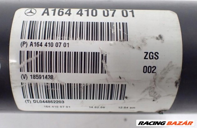 Mercedes ML-osztály, Mercedes GL-osztály 3.0 CDI első kardántengely a1644100701 2. kép