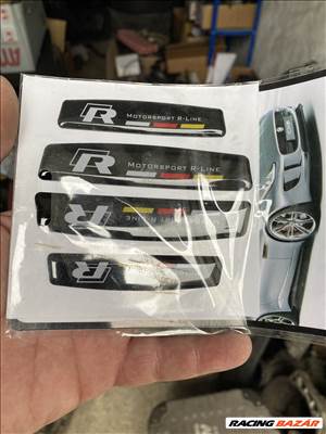 Volkswagen R - line matricák 4 db új