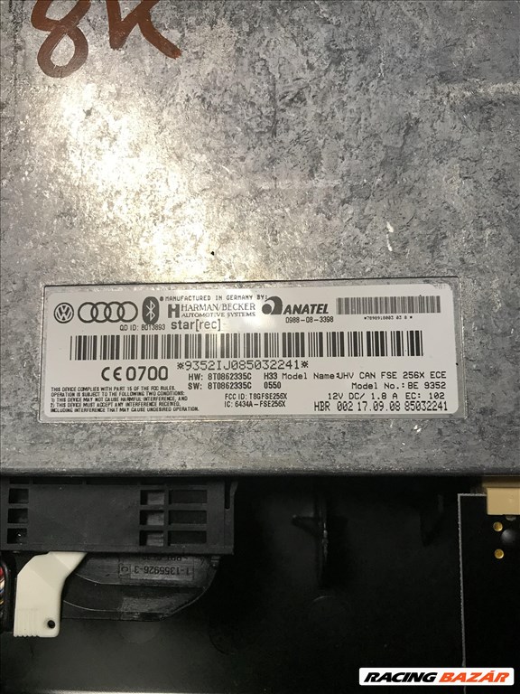 Audi A4 (B8 - 8K) Bluetooth modul 8t0862335c 2. kép