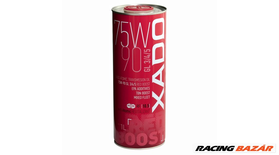 XADO 75W-90 GL3/4/5 RED BOOST 1L kiszerelésű szintetikus váltó olaj 26118 1. kép
