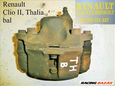 Renault Thalia, Renault Clio II bal féknyereg