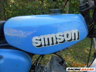 SIMSON S 51 N,1986-OS,1. TULAJOS KISMOTORRÓL :GYÁRI FÉNYEZÉSŰ DDR-ES TANKSZETT ELADÓ