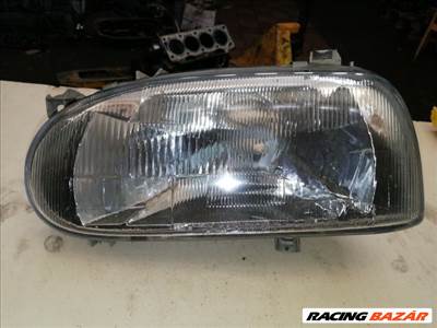 Volkswagen Golf III Fényszóró Bal "107237" 064411111l