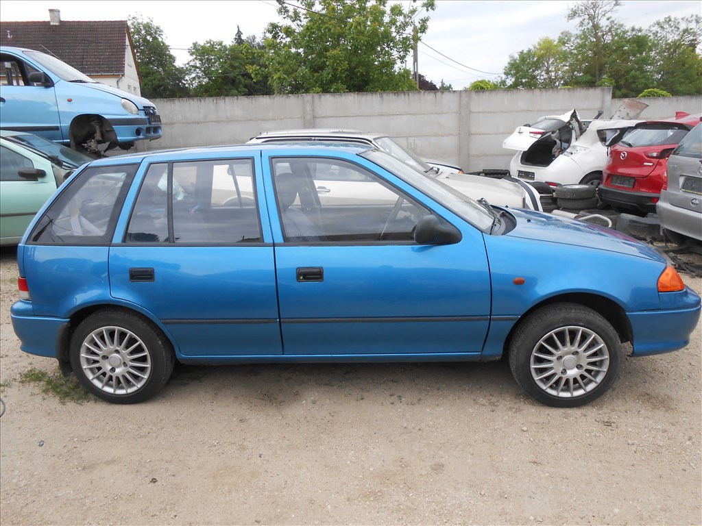SUZUKI SWIFT II Ferdehátú (EA_MA) 1.0 i bal hátsó zárszerkezet 2. kép