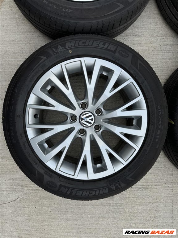R17 5x112 Original Volkswagen JAMARA 7J ET39 + 215/55 94V Michelin  2. kép
