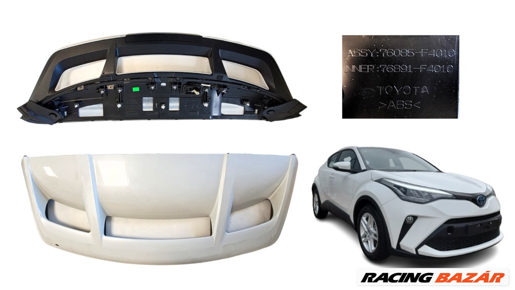 Toyota C-HR 1.8 hibrid hátsó légterelő szárny assy76085f4010 76891f4010 1. kép