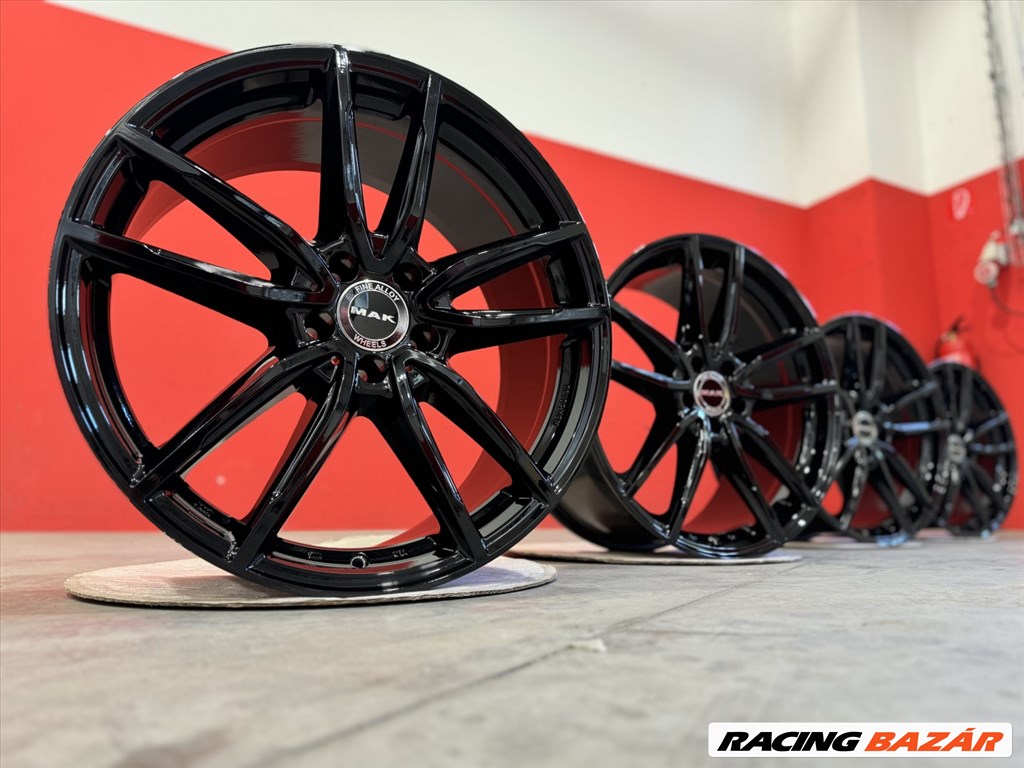 R20 5x112 (66,6) MAK EVO 9.5J ET40 BLACK  felnik alufelnik 20" 20col 2. kép