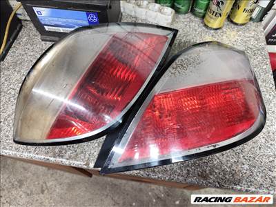 Opel Astra H hátsó lámpák 5 ajtós fehér index
