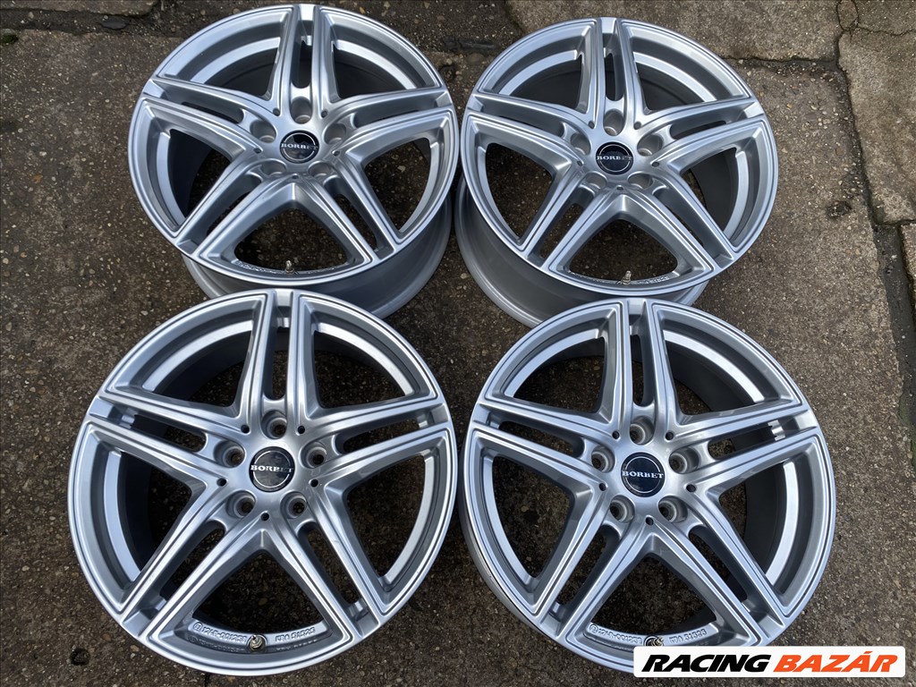 4db Borbet 17" VW - Audi - Skoda alufelni. (3273) 1. kép