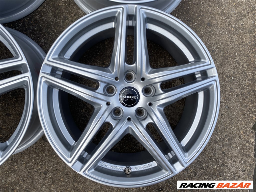 4db Borbet 17" VW - Audi - Skoda alufelni. (3273) 2. kép