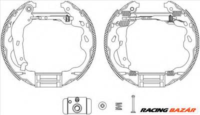 TEXTAR 84064501 - fékpofakészlet CITROËN PEUGEOT SUZUKI TOYOTA