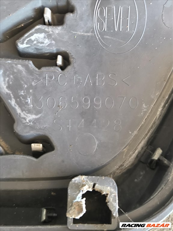 Peugeot BOXER 06 Díszrács hűtőrács első rács embléma maszk keret 3284 1306599070 7. kép