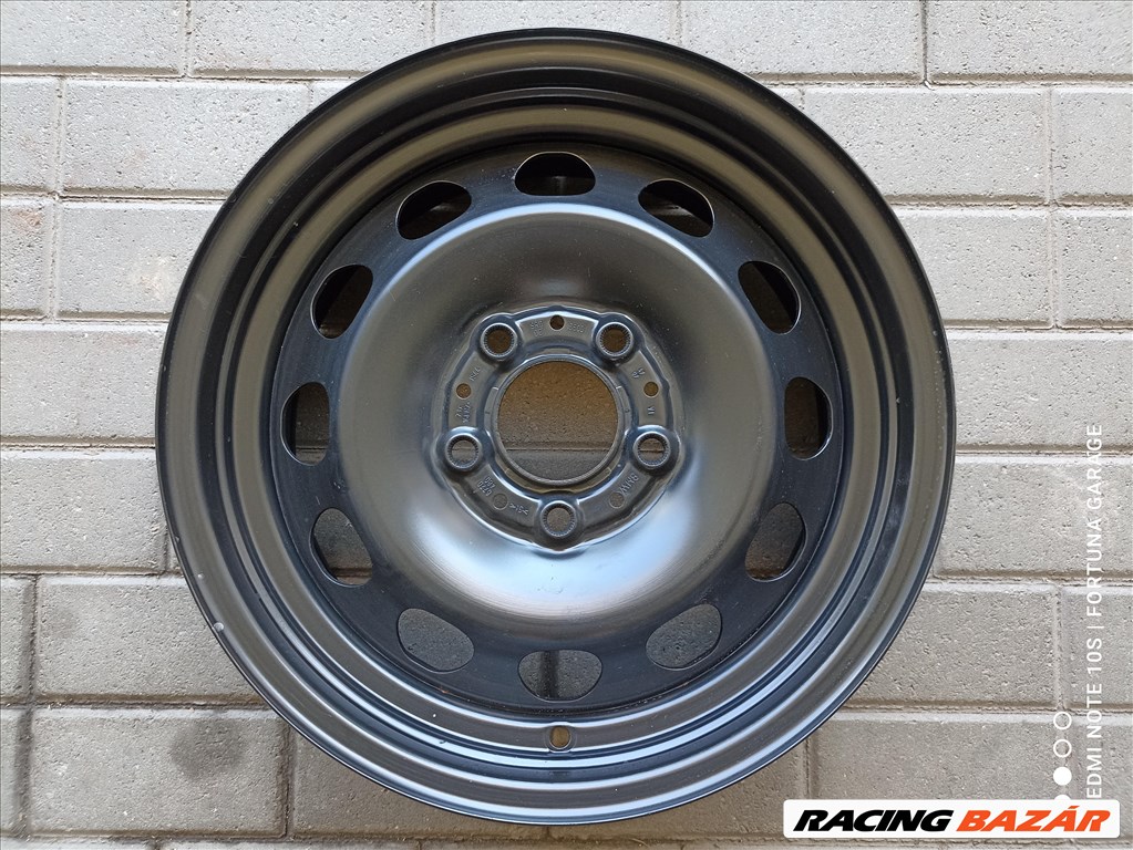 5x120 16" BMW újszerű lemezfelni garnitúra (R390) 3. kép