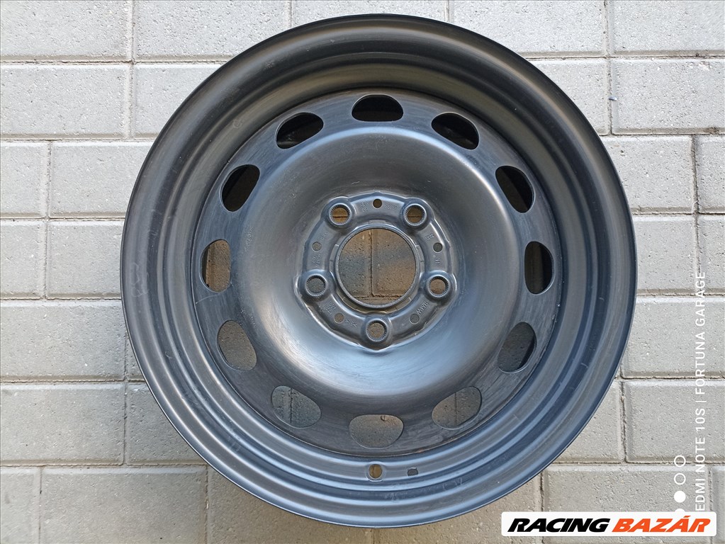 5x120 16" BMW újszerű lemezfelni garnitúra (R390) 5. kép