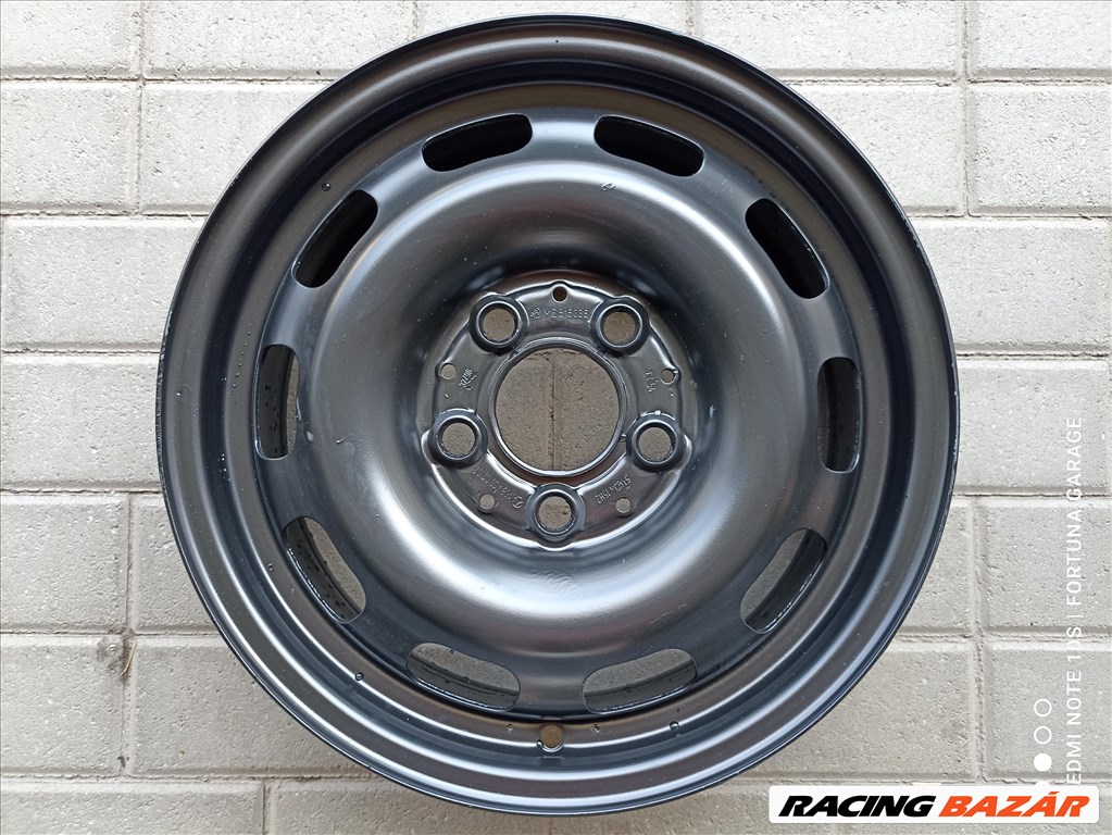 5x112 15" Mercedes-Benz újszerű lemezfelni garnitúra (R381) 6. kép