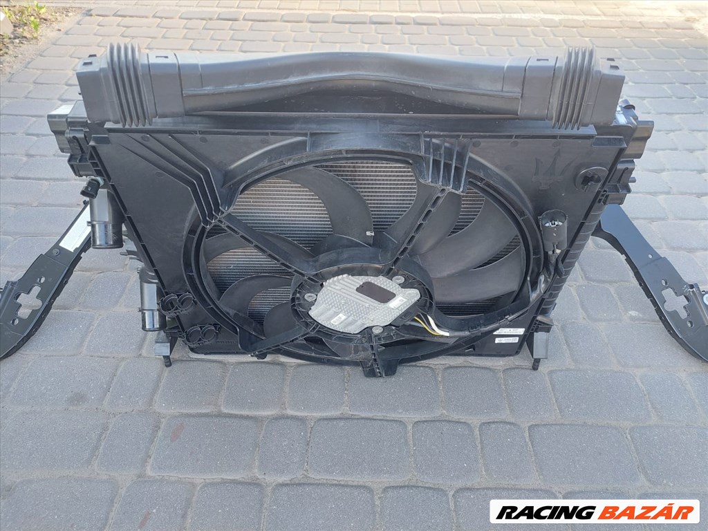 Maserati Ghibli komplett hűtő szett homlokfal 5020861 16485594 7. kép