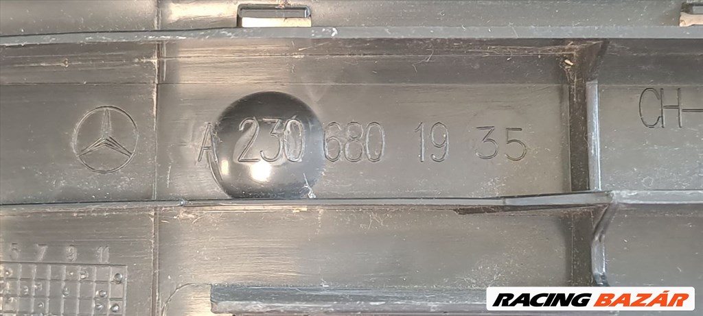 Mercedes SL R230 AMG Black series gyári ajtó küszöb a2306801935 8. kép