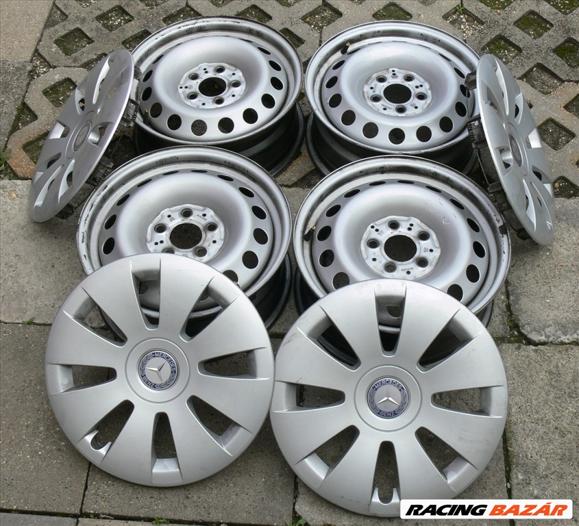 5x112 Gyári Mercedes Lemezfelni 16" Vito, V-class 1. kép