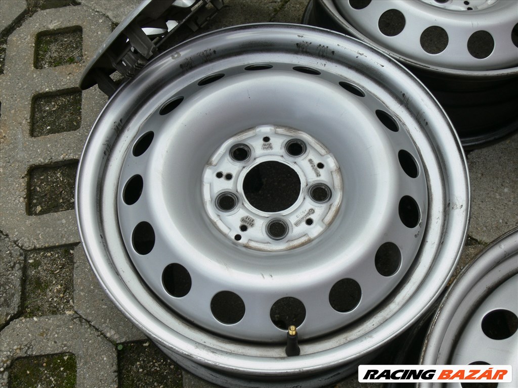 5x112 Gyári Mercedes Lemezfelni 16" Vito, V-class 3. kép