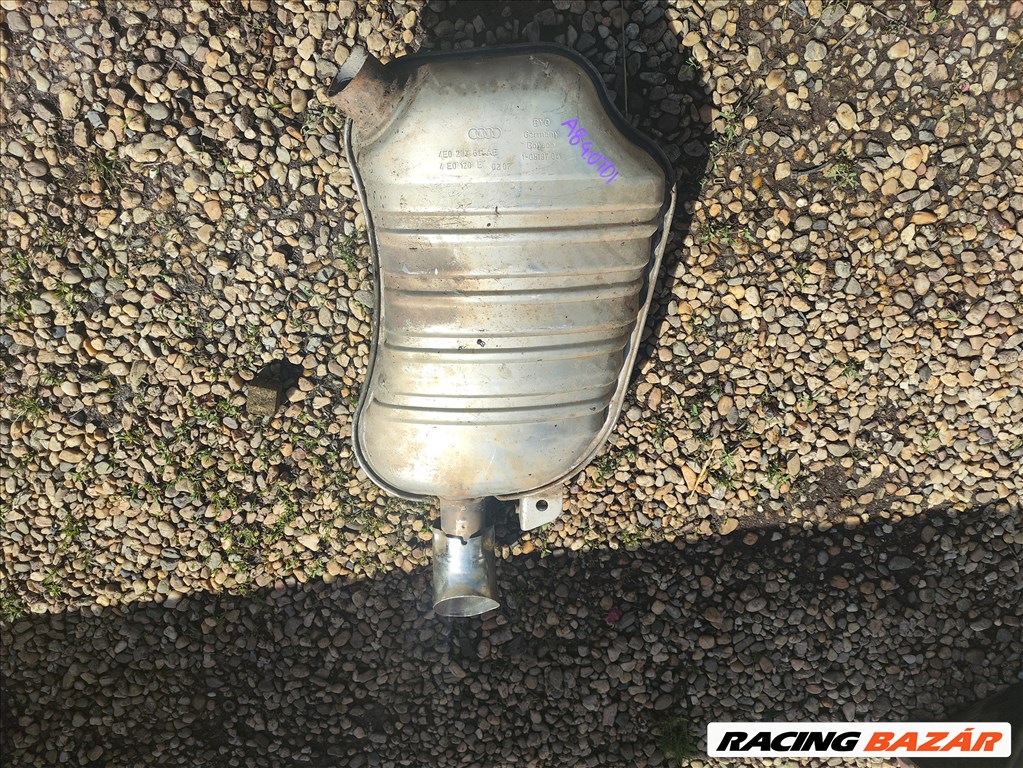 Audi A8 (D3 - 4E) 4.0 TDI quattro hátsó kipufogó dob 4e0253611ae 1. kép