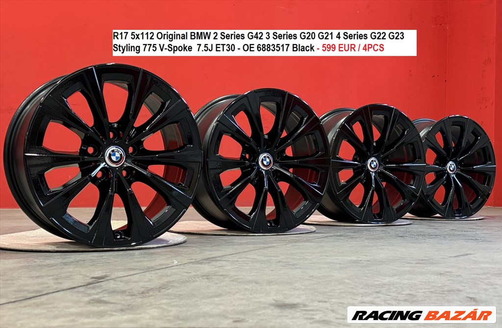 R17 5x112 Original BMW 2 Series G42 3 Series G20 G21 4 Series G22 G23   1. kép