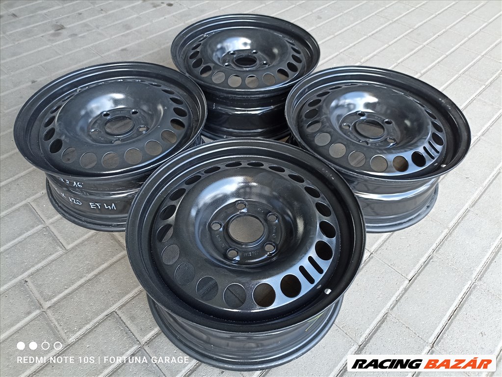 5x120 16" Opel Insignia újszerű acélfelni garnitúra (R383) 2. kép