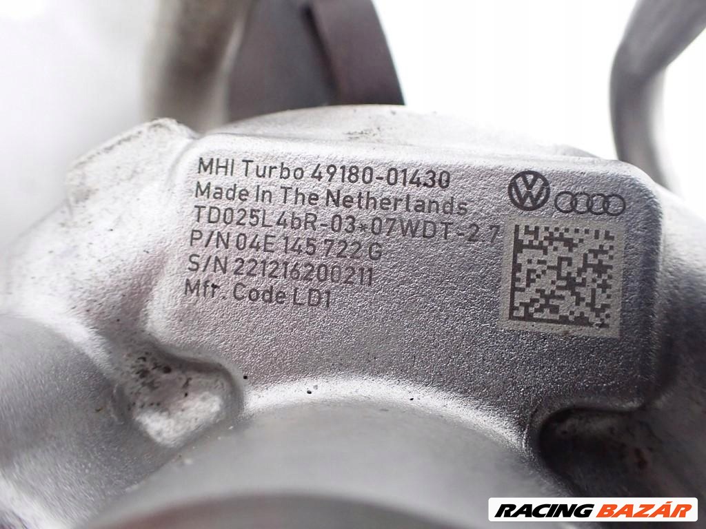 Audi A3 (8V), Seat Ibiza IV, Skoda Octavia III, Volkswagen Golf VII 1.4 TSI CZE CZEA turbó 04e145722g 2. kép