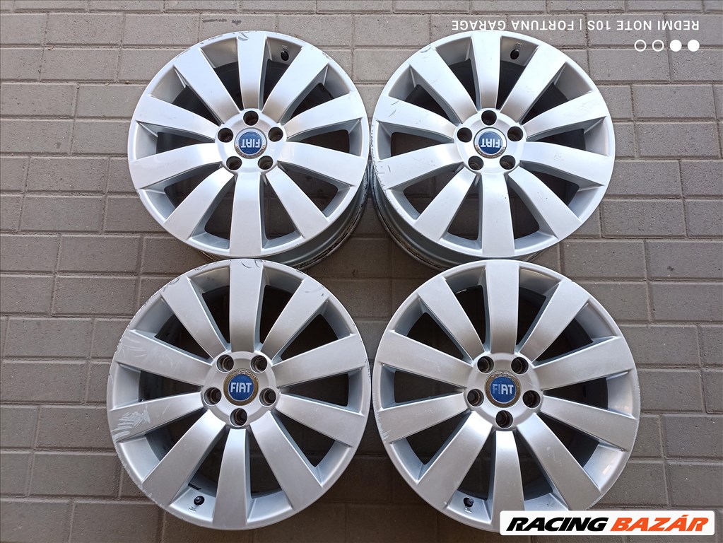 5x110 18" Fiat Croma használt alufelni garnitúra (R) 1. kép