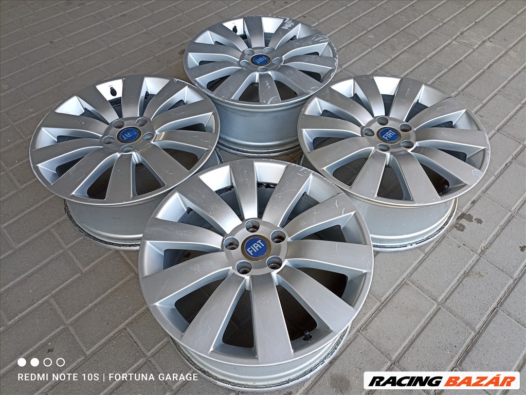 5x110 18" Fiat Croma használt alufelni garnitúra (R) 2. kép